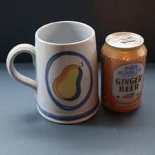 Load image into Gallery viewer, SCOTTISH POTTERY. 1950s Buchan Stoneware Tankard Shape Mug. Brittany Pattern
