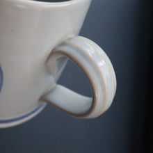 Load image into Gallery viewer, SCOTTISH POTTERY. 1950s Buchan Stoneware Tankard Shape Mug. Brittany Pattern
