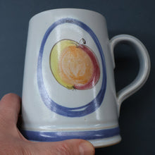 Load image into Gallery viewer, SCOTTISH POTTERY. 1950s Buchan Stoneware Tankard Shape Mug. Brittany Pattern
