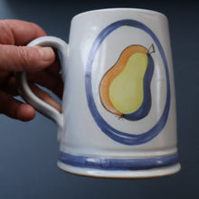 Load image into Gallery viewer, SCOTTISH POTTERY. 1950s Buchan Stoneware Tankard Shape Mug. Brittany Pattern

