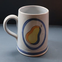 Load image into Gallery viewer, SCOTTISH POTTERY. 1950s Buchan Stoneware Tankard Shape Mug. Brittany Pattern
