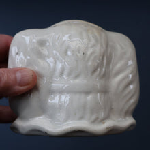 Load image into Gallery viewer, Rare Antique 19th Century Staffordshire Bank or Money Box in the Form of a Fireside Spaniel&#39;s Head
