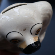 Load image into Gallery viewer, Rare Antique 19th Century Staffordshire Bank or Money Box in the Form of a Fireside Spaniel&#39;s Head
