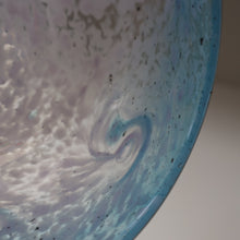 Load image into Gallery viewer, D/ Fabulous Little X ZA Shape Antique Scottish Monart Glass Bowl. With Original Paper Label on the Base
