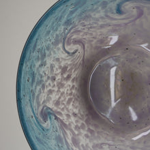 Load image into Gallery viewer, A/ Fabulous Little X ZA Shape Antique Scottish Monart Glass Bowl. With Original Paper Label on the Base
