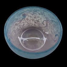 Load image into Gallery viewer, A/ Fabulous Little X ZA Shape Antique Scottish Monart Glass Bowl. With Original Paper Label on the Base
