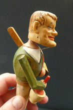 Load image into Gallery viewer, PAIR of Vintage Mid-Century Italiam ANRI Articulated Wooden Bottle Stoppers.

