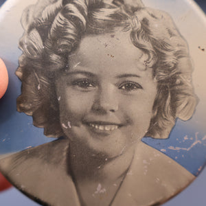 SCOTTISH HISTORY INTEREST. Rare 1950s Shirley Temple SAMPLE Biscuits Tin. Sunshine Biscuits, Glasgow