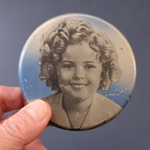 SCOTTISH HISTORY INTEREST. Rare 1950s Shirley Temple SAMPLE Biscuits Tin. Sunshine Biscuits, Glasgow