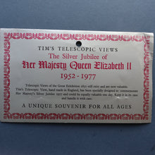 Load image into Gallery viewer, Collectable 1970s TELESCOPIC VIEW of &quot;Her Majesty&#39;s Coronation Procession&quot;. Silver Jubilee Souvenir
