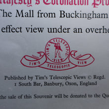 Load image into Gallery viewer, Collectable 1970s TELESCOPIC VIEW of &quot;Her Majesty&#39;s Coronation Procession&quot;. Silver Jubilee Souvenir
