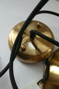 Contemporary Danish Metal Pendant Hanging Light Shade. Copperised Metal BROSTE COPENHAGEN