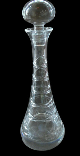 WATERFORD CRYSTAL. Discontinued Aura Design. Beautiful TALL Jasper Conran Decanter or Carafe