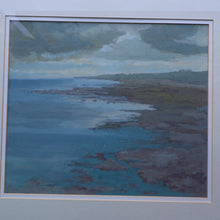 Load image into Gallery viewer, SCOTTISH ART. Vintage Scottish Seascape Gouache Painting by Irene HALLIDAY
