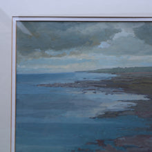 Load image into Gallery viewer, SCOTTISH ART. Vintage Scottish Seascape Gouache Painting by Irene HALLIDAY
