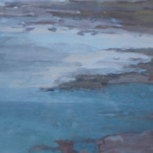 Load image into Gallery viewer, SCOTTISH ART. Vintage Scottish Seascape Gouache Painting by Irene HALLIDAY
