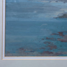 Load image into Gallery viewer, SCOTTISH ART. Vintage Scottish Seascape Gouache Painting by Irene HALLIDAY
