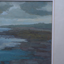 Load image into Gallery viewer, SCOTTISH ART. Vintage Scottish Seascape Gouache Painting by Irene HALLIDAY
