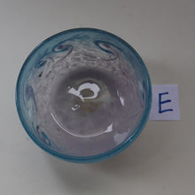 Load image into Gallery viewer, E/ Fabulous Little X ZA Shape Antique Scottish Monart Glass Bowl. With Original Paper Label on the Base 
