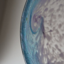 Load image into Gallery viewer, B/ Fabulous Little X ZA Shape Antique Scottish Monart Glass Bowl. With Original Paper Label on the Base 
