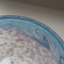 Load image into Gallery viewer, B/ Fabulous Little X ZA Shape Antique Scottish Monart Glass Bowl. With Original Paper Label on the Base 
