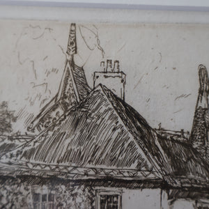 SCOTTISH ART. Sir Muirhead Bone (1876 - 1953). Glasgow International Exhibition 1901. Ireland and Russia. Signed in the plate