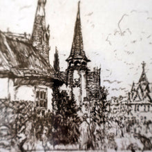 Load image into Gallery viewer, SCOTTISH ART. Sir Muirhead Bone (1876 - 1953). Glasgow International Exhibition 1901. Ireland and Russia. Signed in the plate
