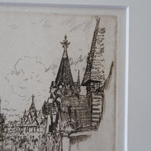 Load image into Gallery viewer, SCOTTISH ART. Sir Muirhead Bone (1876 - 1953). Glasgow International Exhibition 1901. Ireland and Russia. Signed in the plate
