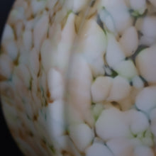 Load image into Gallery viewer, 1940s Glass Hanging Goldfish Bowl or Flycatcher Lampshade. Mottled Marble Effect
