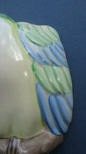 Load image into Gallery viewer, ART DECO 1930s Wall Pocket by CLARICE CLIFF. In the form of two Love Birds or Budgies
