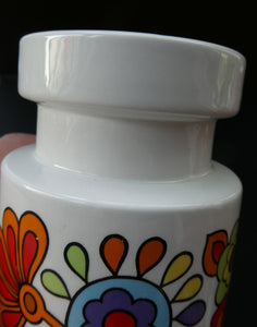 1960s Lord Nelson Gaytime Pottery. Sugar Shaker and Salt Pot