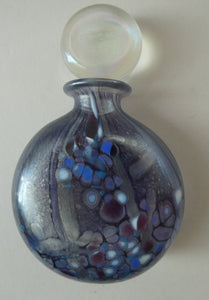 1970s Mdina and Murano Perfume Bottles with Lollipop Stoppers