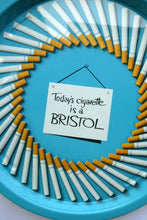 Load image into Gallery viewer, Bristol Cigarettes Advertising Item. Tin Beer Tray 1960s
