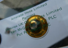Load image into Gallery viewer, 1970s Scottish Rob Roy and Ivanhoe Oil Fields Paperweight Scottish Oil Hess

