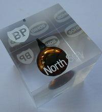 Load image into Gallery viewer, BP North Sea Oil Sohio Oil Alaska Paperweight Drop of OIl 1970s
