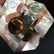 Load image into Gallery viewer, BP North Sea Oil Sohio Oil Alaska Paperweight Drop of OIl 1970s
