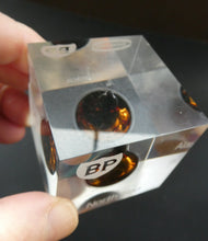 Load image into Gallery viewer, BP North Sea Oil Sohio Oil Alaska Paperweight Drop of OIl 1970s
