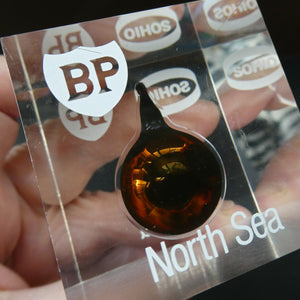 BP North Sea Oil Sohio Oil Alaska Paperweight Drop of OIl 1970s