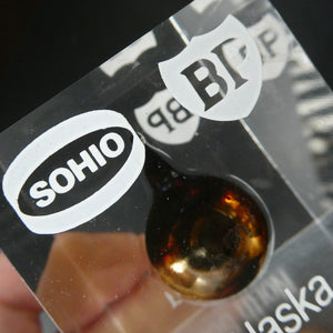 BP North Sea Oil Sohio Oil Alaska Paperweight Drop of OIl 1970s