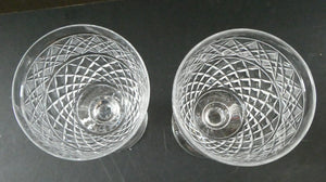 Pair of 1920s Edinburgh Crystal Gin and Tonic Glasses