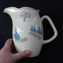 Load image into Gallery viewer, RARE and Totally Fabulous 1950s Beswick BALLET PATTERN Coffee Pot

