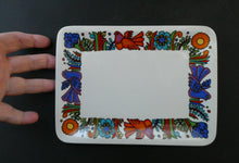 Load image into Gallery viewer, 1960s Villeroy &amp; Boch Set of Six Egg Cugs on Original Stand ACAPULCO

