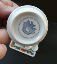 Load image into Gallery viewer, 1960s Villeroy &amp; Boch Set of Six Egg Cugs on Original Stand ACAPULCO
