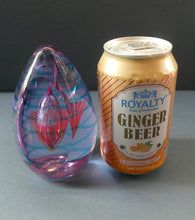 Load image into Gallery viewer, Vintage SCOTTISH Caithness Glass Paperweight: SHOOTING STAR by Alastair MacIntosh; 2003
