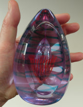 Load image into Gallery viewer, Vintage SCOTTISH Caithness Glass Paperweight: SHOOTING STAR by Alastair MacIntosh; 2003
