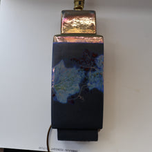 Load image into Gallery viewer, SCOTTISH POTTERY. LARGE Margery Clinton Lustre Glaze Lamp Base. Re-wired
