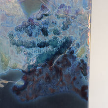 Load image into Gallery viewer, SCOTTISH POTTERY. LARGE Margery Clinton Lustre Glaze Lamp Base. Re-wired
