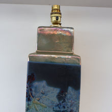 Load image into Gallery viewer, SCOTTISH POTTERY. LARGE Margery Clinton Lustre Glaze Lamp Base. Re-wired
