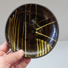 Load image into Gallery viewer, SCOTTISH POTTERY. Rarer Margery Clinton Circular Plate with an Abstract Yellow Slipware Decoration
