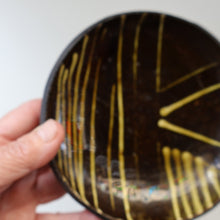 Load image into Gallery viewer, SCOTTISH POTTERY. Rarer Margery Clinton Circular Plate with an Abstract Yellow Slipware Decoration
